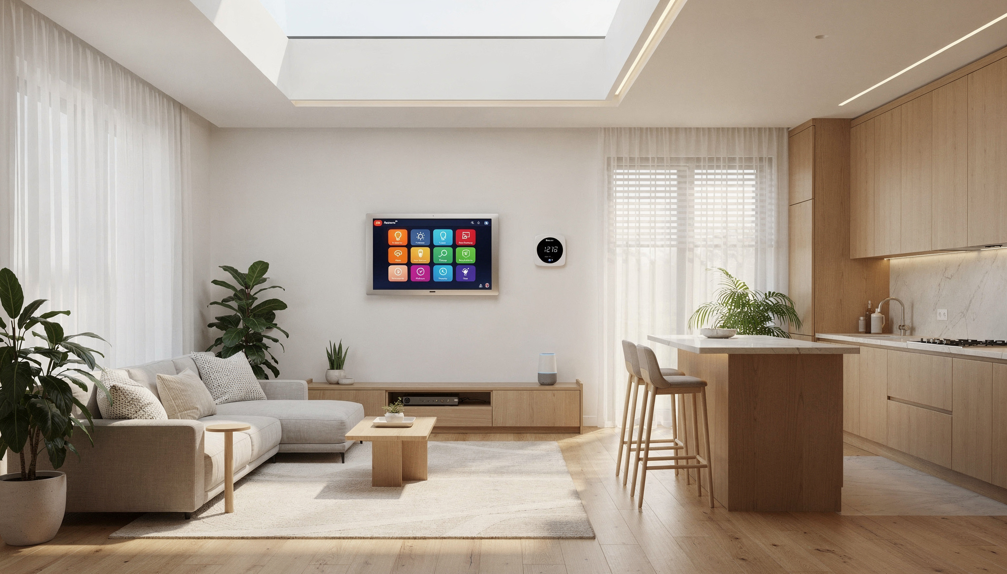 Habitat intelligent équipé Samsung